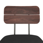 Modern 2-Piece Faux Leather Metal and Wood Counter Stool Set Dining / Kitchen Walker Edison  Thumbnail