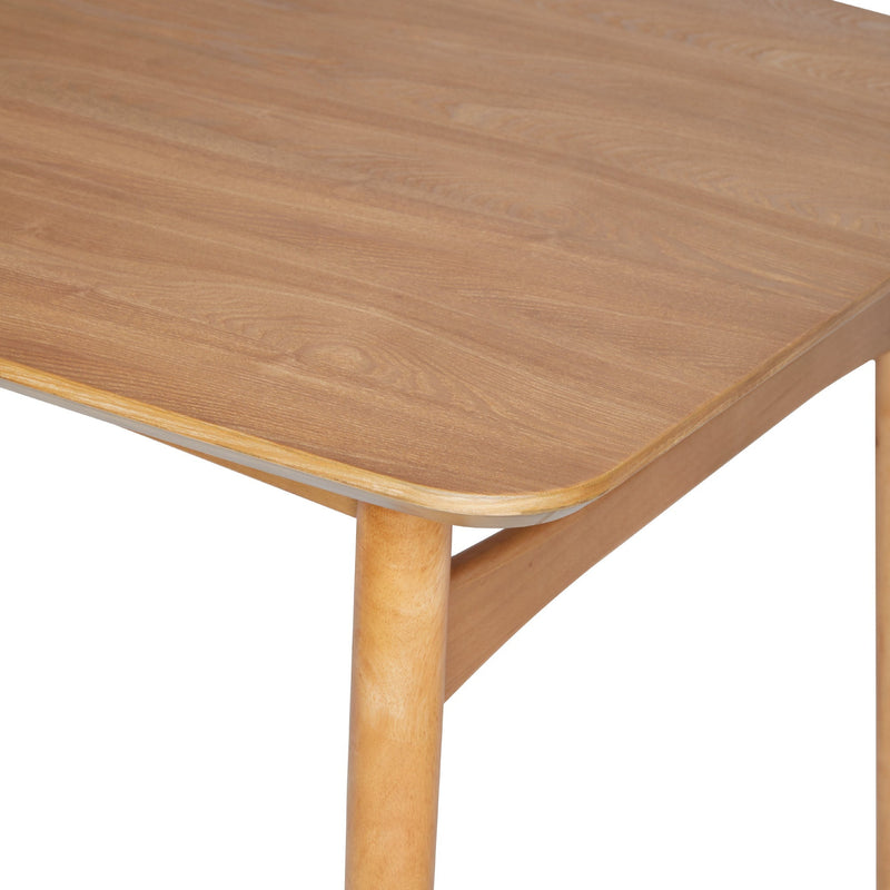 Mid-Century Modern 59" Wood Tapered Legs Dining Table Dining / Kitchen Walker Edison 