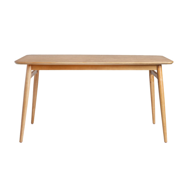 Mid-Century Modern 59" Wood Tapered Legs Dining Table Dining / Kitchen Walker Edison 