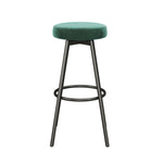 Twyla 2-Piece Glam Swivel-Seat Barstool Set Living Room Walker Edison  Thumbnail