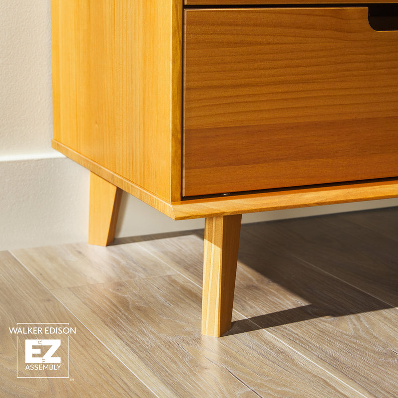 Sloane 6 Drawer Solid Wood Dresser with Cut-Out Handles