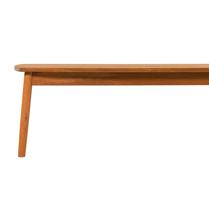 Modern Solid Wood Patio Coffee Table Living Room Walker Edison 