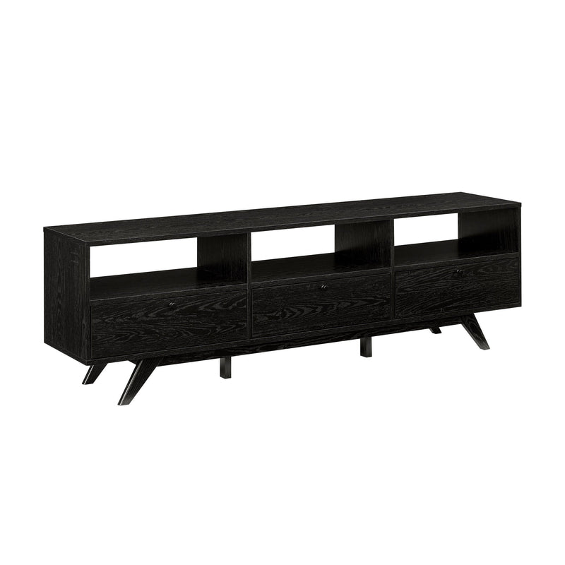 Mid-Century Modern 3-Door TV Stand Walker Edison 