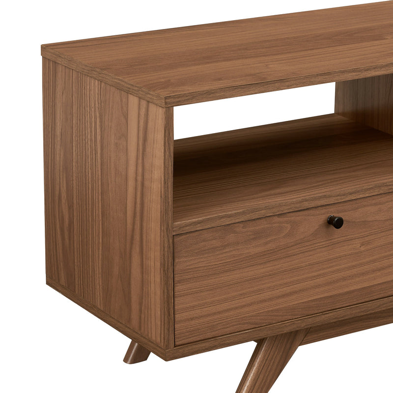 Mid-Century Modern 3-Door TV Stand Walker Edison 