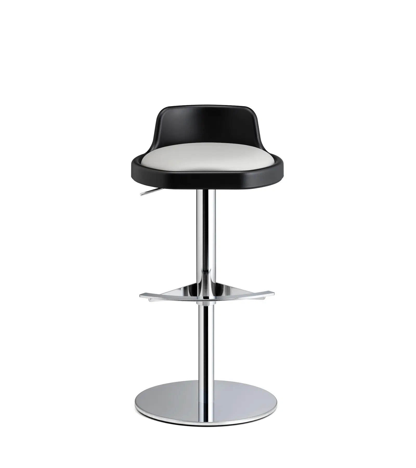 Walker Edison | Black and Faux White Marble Serving Cart with Wine Rack