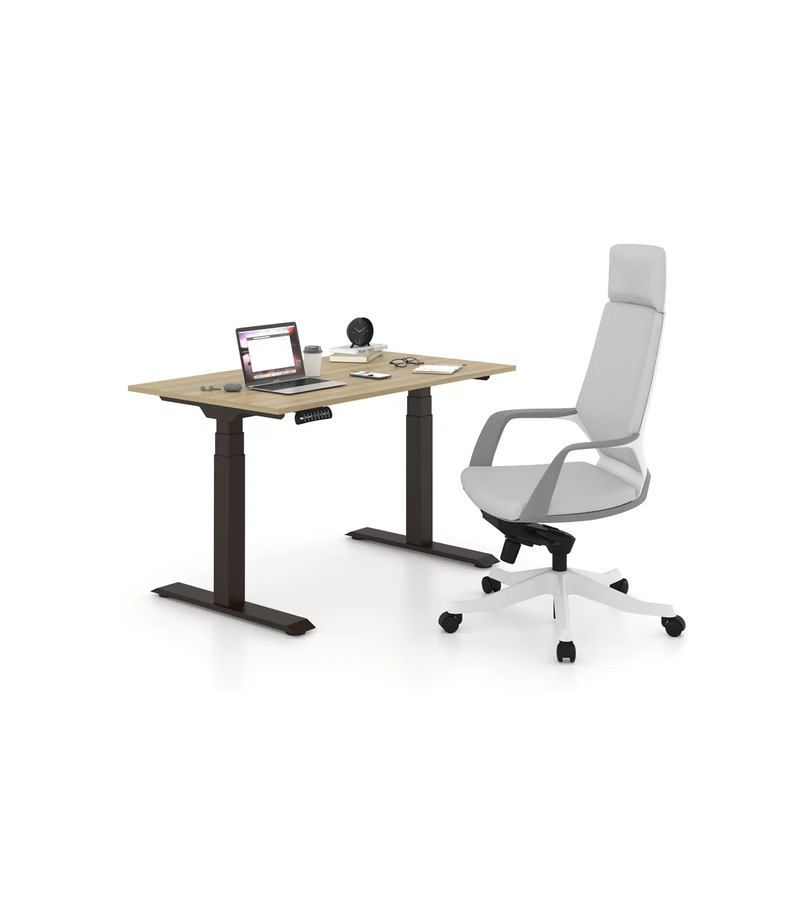 Walker Edison | Black and Faux White Marble Serving Cart with Wine Rack